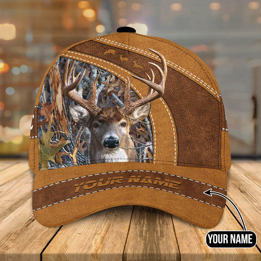 Custom Hunting Cap Hat, 3D All Over Printed Deer Hunting Baseball Cap Hat, Gift For Hunter CO0121