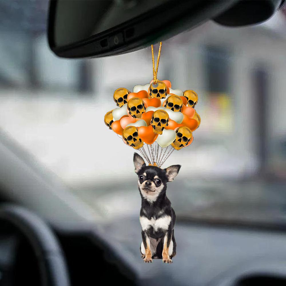 Chihuahua 3 Halloween Car Ornament Dog Ornament For Halloween OO1142