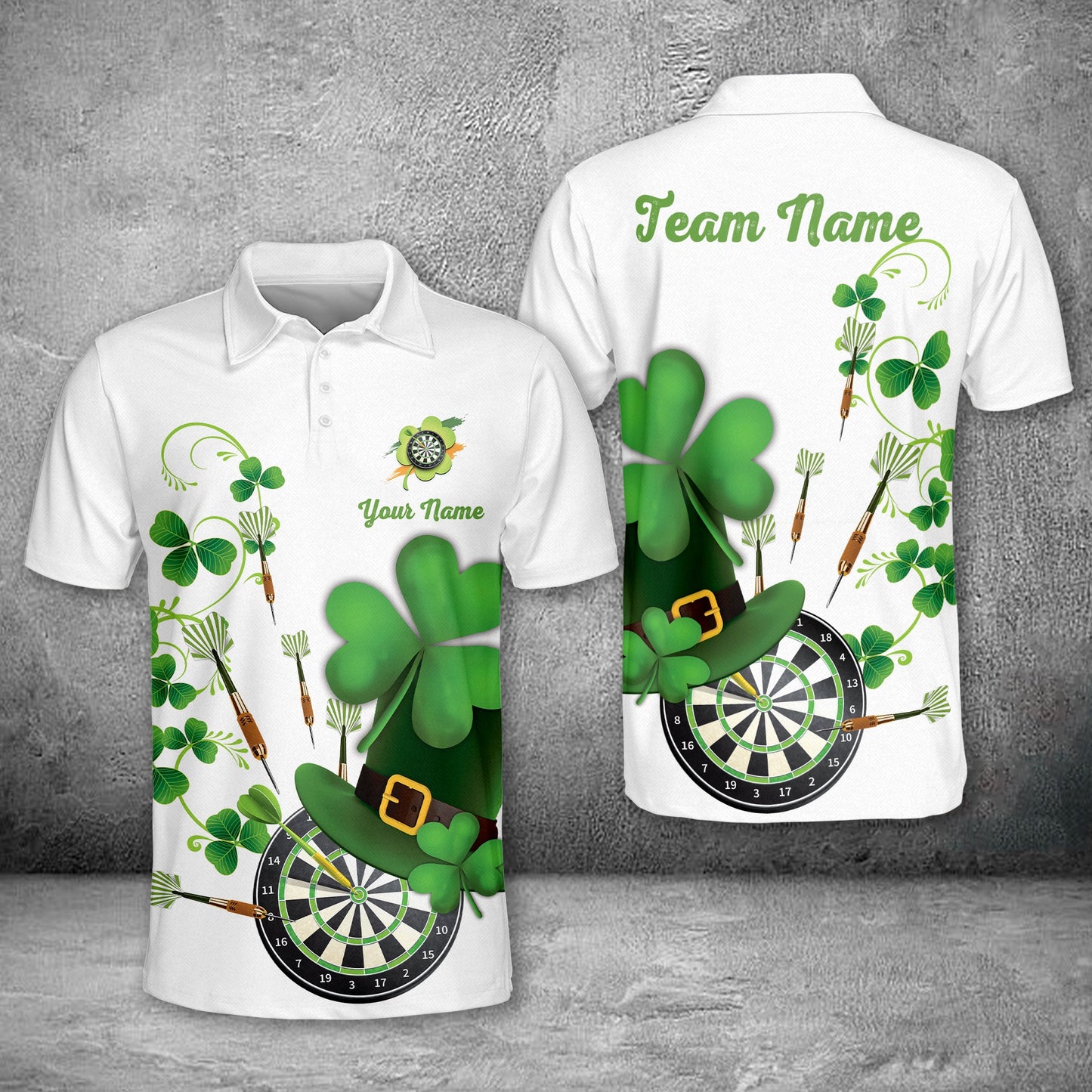 Tendpins Irish Darts Personalized Name, Team Name 3D Shirt DMA0001