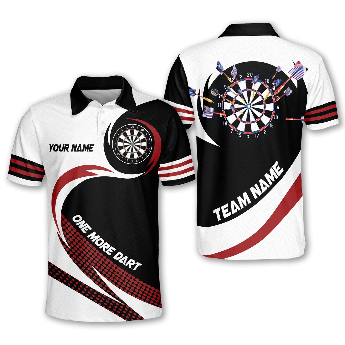 Tendpins One More Dart For Team Multicolor Option Personalized Name 3D Shirt DMA0359