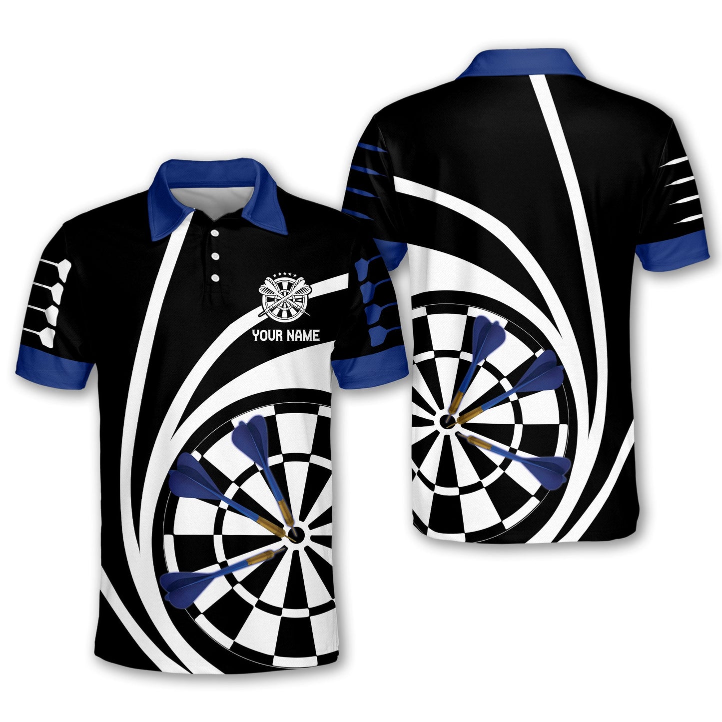 Tendpins Dart Personalized Name Whirly Darts 3D Shirt DMA0393