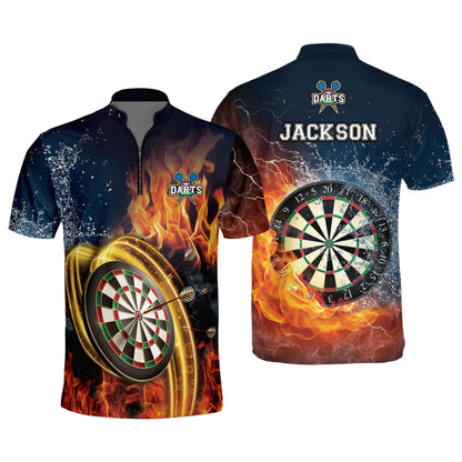 Tendpins Dart Personalized 3D All Over Printed Water And Fire Style Shirt DMA0432