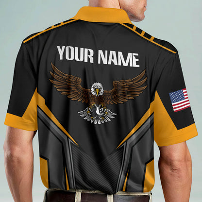 3D Eagle Billiard Polo Shirt BI0031