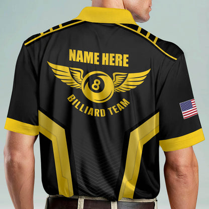 Tendpins Custom Billiards Team Shirts for Men BI0037