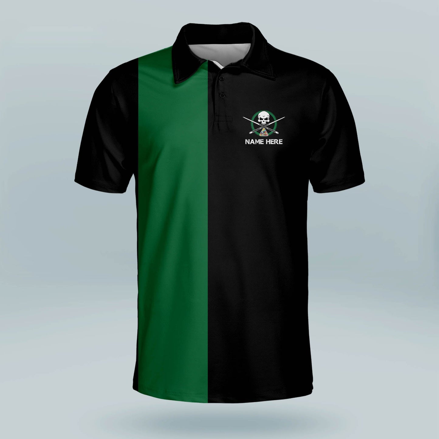 Rack'Em Up Billiard Polo Shirt BI0007