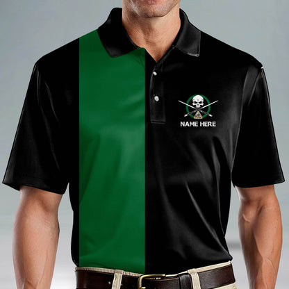 Rack'Em Up Billiard Polo Shirt BI0007