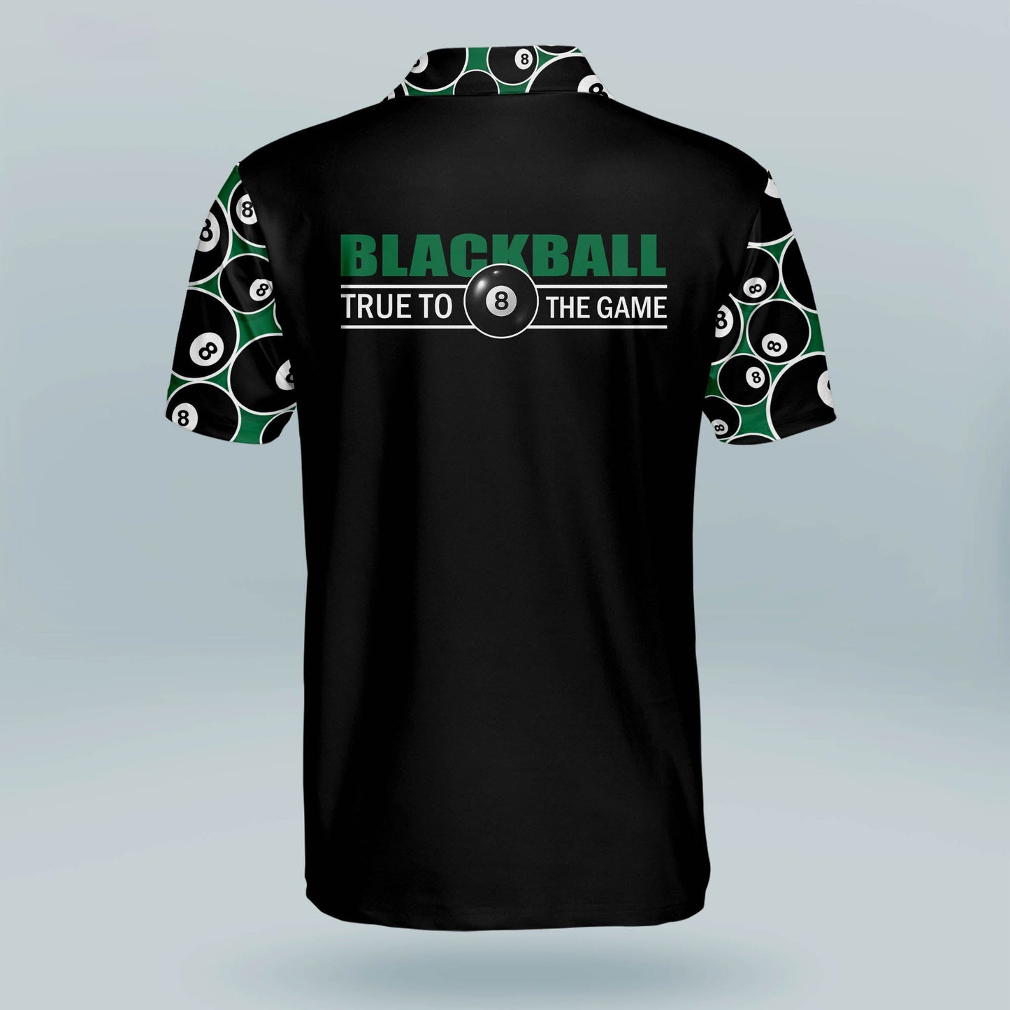 BlackBall True To The Game Billiard Polo Shirt  BI0003