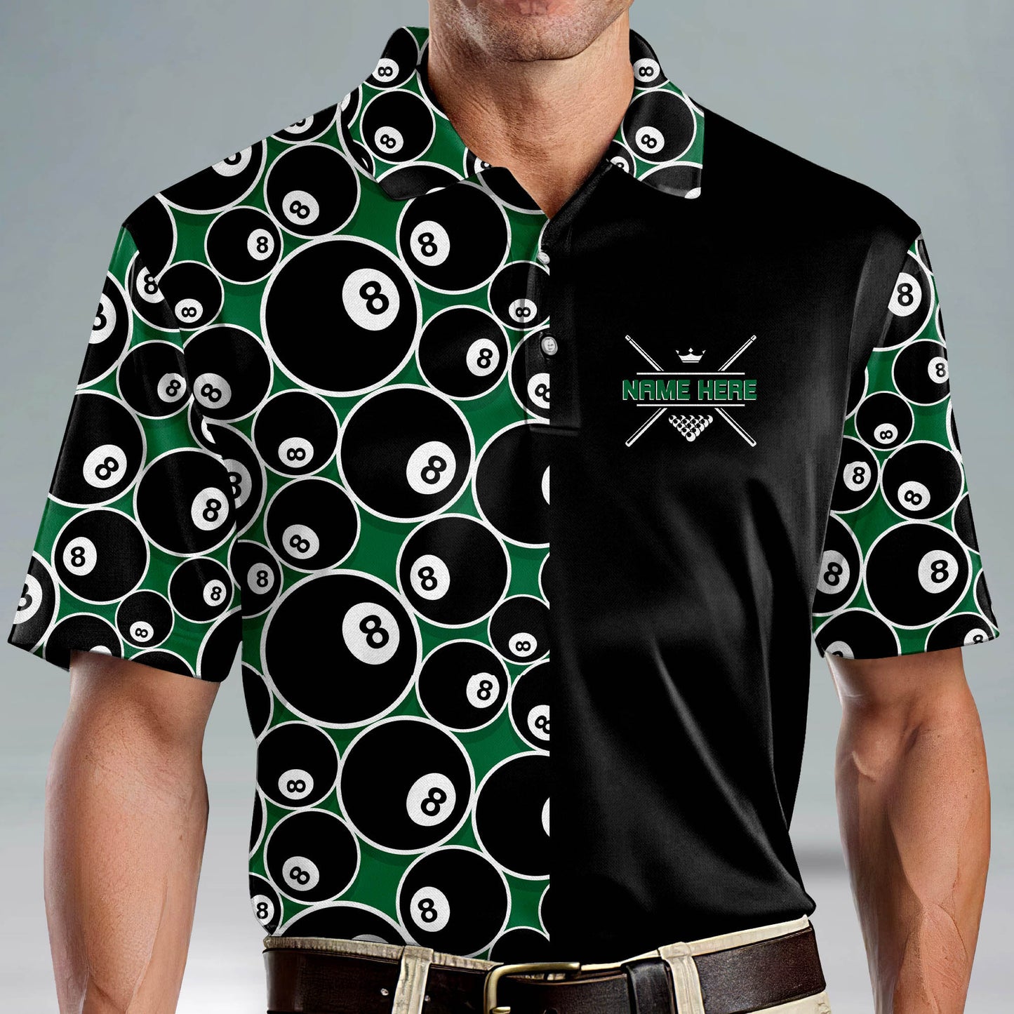 BlackBall True To The Game Billiard Polo Shirt  BI0003