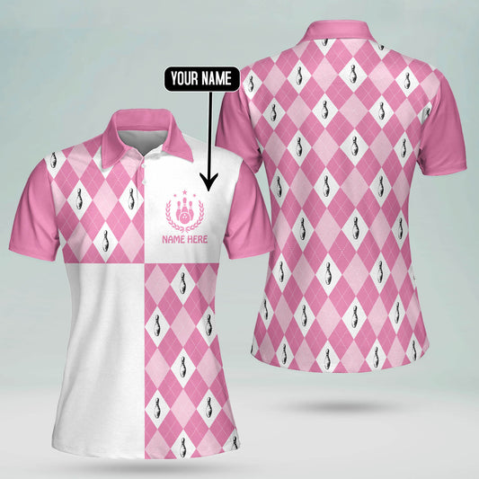 Custom Bowling Polo Shirt Pattern BW0060