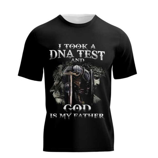 I Took A Dna Test And God Is My Father 3D All Over Printed Shirts TO0135