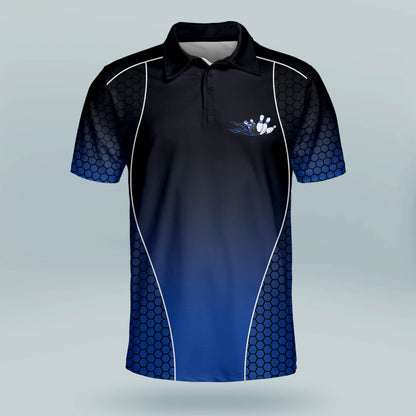 Custom Bowling Team Polo Shirts BM0091