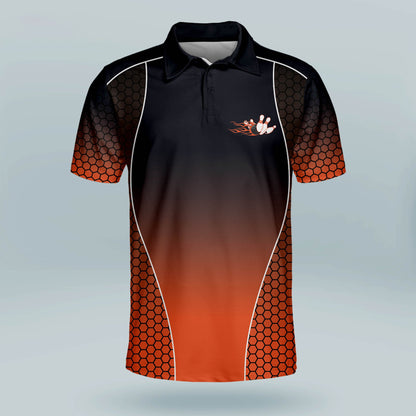 Custom Bowling Team Polo Shirts BM0091