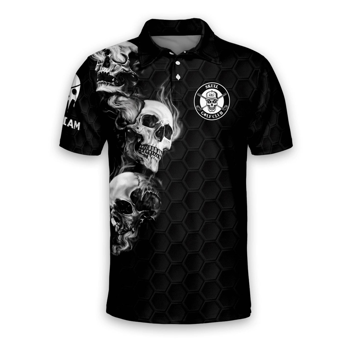 Skull Golf Gangster Golf Polo Shirt GM0169