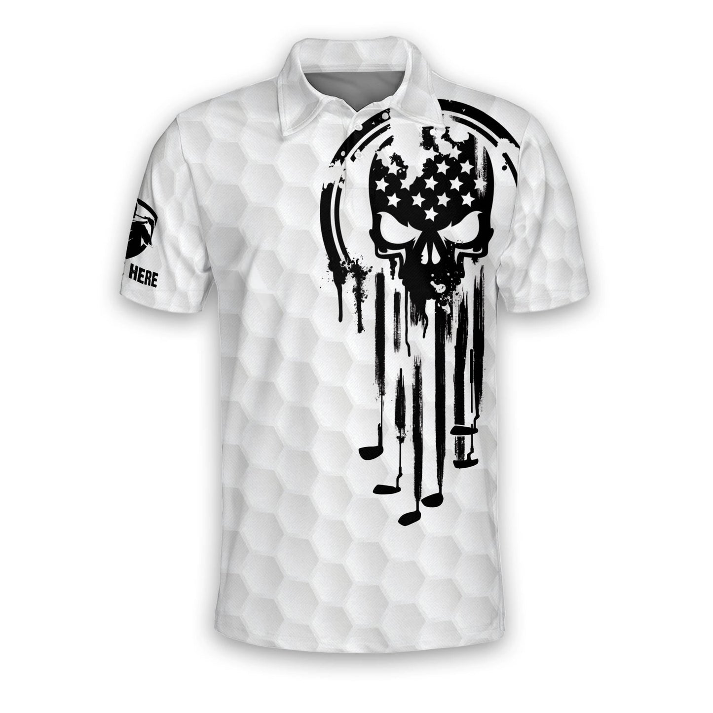 Golf Skull Master Play The Game Golf Polo Shirt GM0115