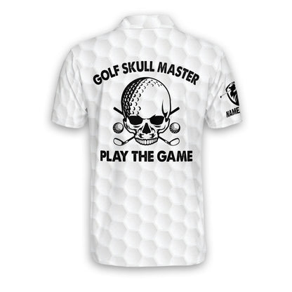 Golf Skull Master Play The Game Golf Polo Shirt GM0115