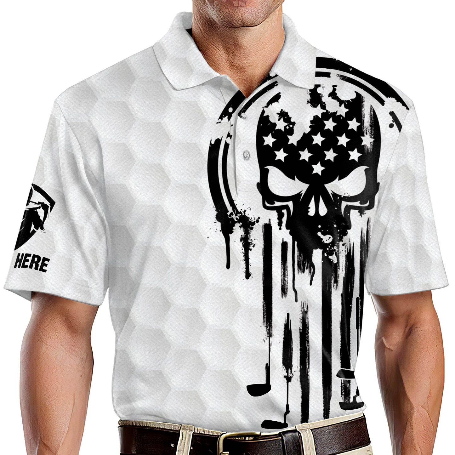 Golf Skull Master Play The Game Golf Polo Shirt GM0115