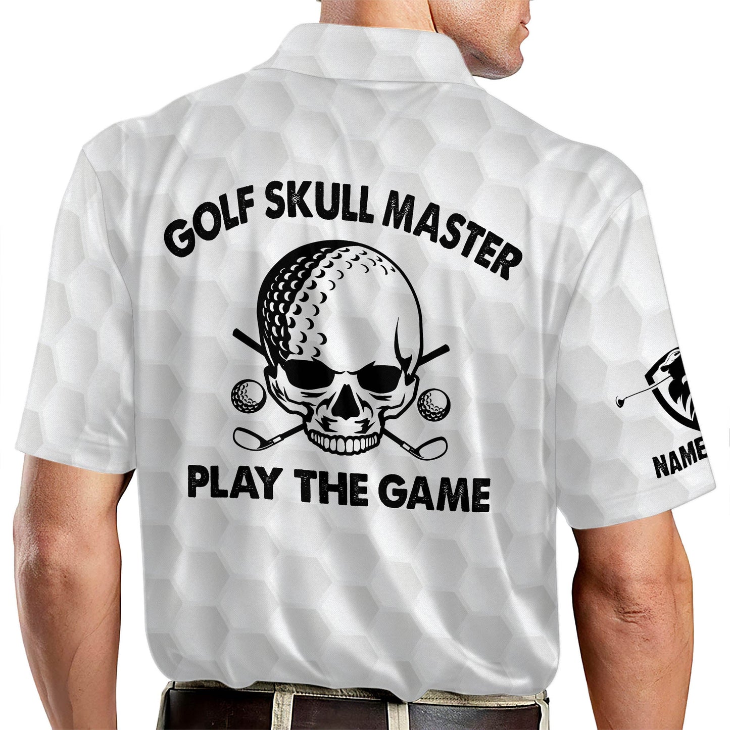 Golf Skull Master Play The Game Golf Polo Shirt GM0115