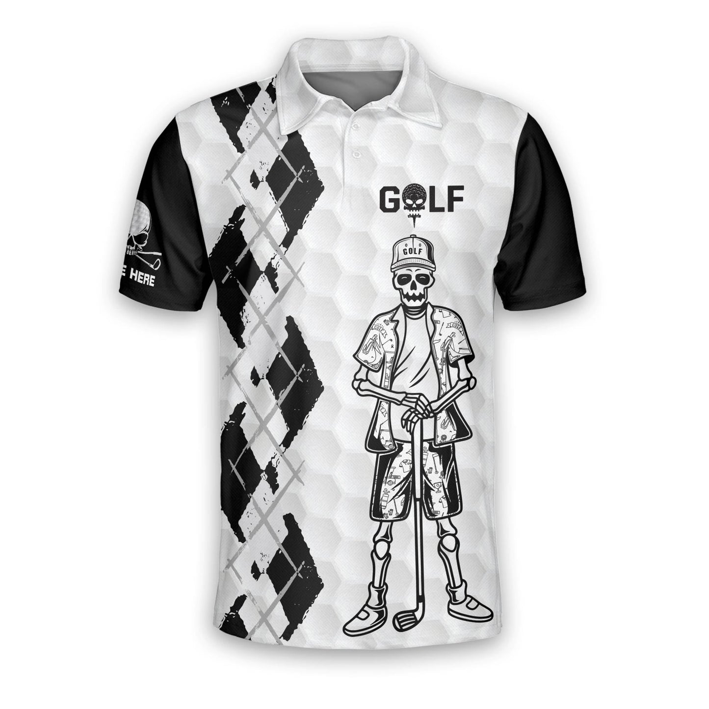 I Love It When My Wife Lets Me Play Golf Polo Shirt GM0141