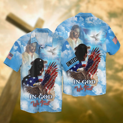 Eagle American Hawaiian Shirt - Independence Day Is Coming- 3D Full Print Hoodie, 4Th Of July Pride American Shirts TO0160