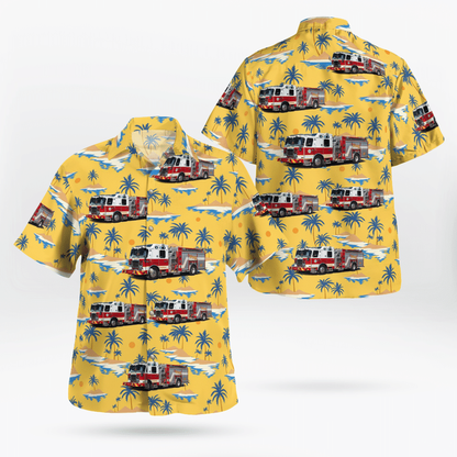 Lauderhill Fire Rescue, Lauderhill, Florida Hawaiian Shirt HO0627