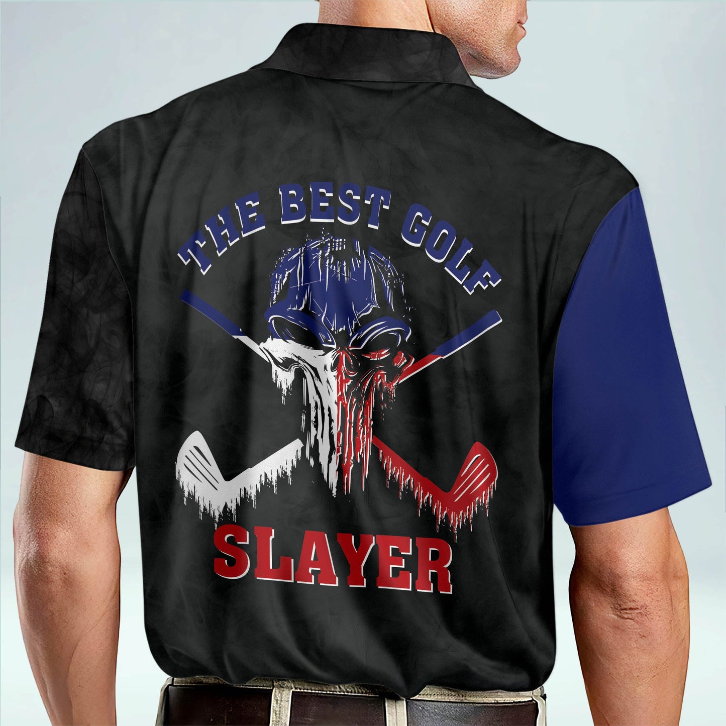 The Best Golf Slayer Polo Shirt GM0376