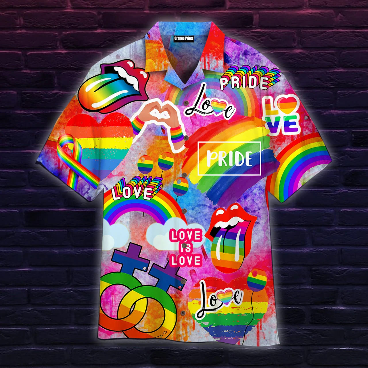 LGBT Pride Month Hawaiian Shirt, Lgbt Pride, Gift For Lover, Lgbtq shirt HO1317