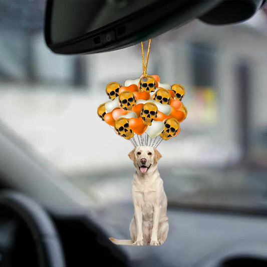 Labrador Retriever Halloween Car Ornament Dog Ornament For Halloween OO1128