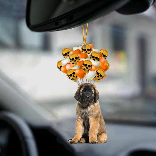 Leonberger Halloween Car Ornament Dog Ornament For Halloween OO1151