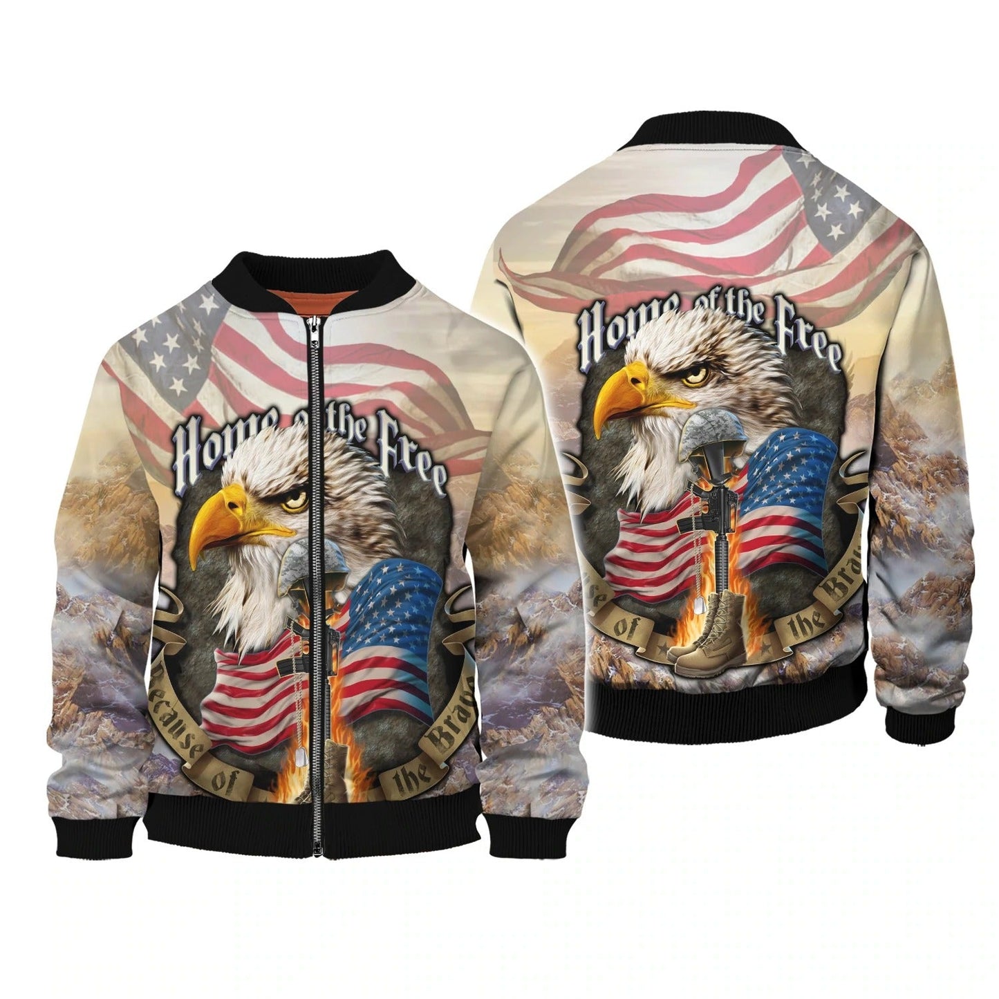 Eagle American Home Of The Free 3D T Shirt 4Th Of July 3D Hoodie Independence Day Is Coming Hawaiian Shirt TO0166