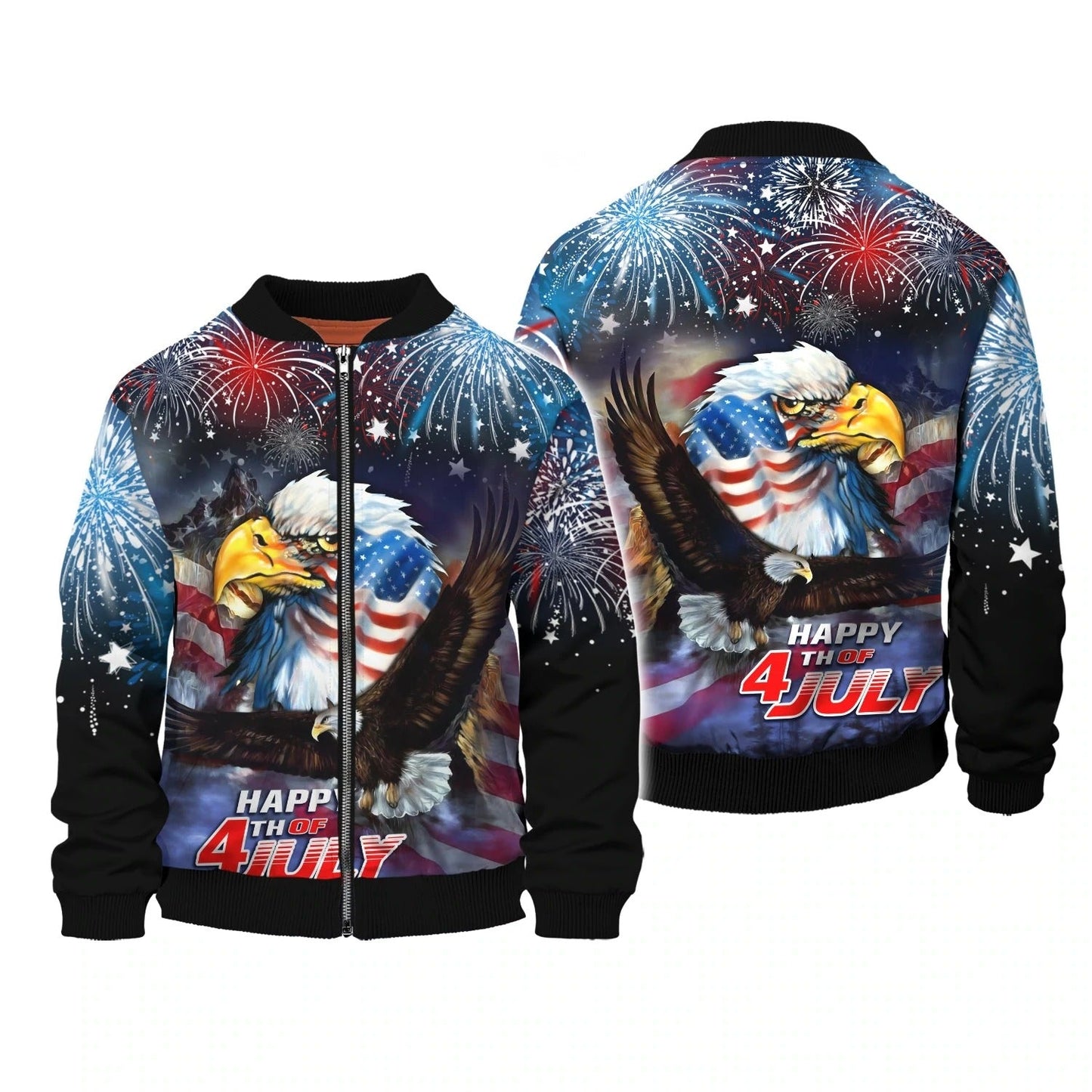 Happy 4Th Of July Independence Day Is Coming 3D Full Print Shirt Eagle Pride American Shirt TO0156