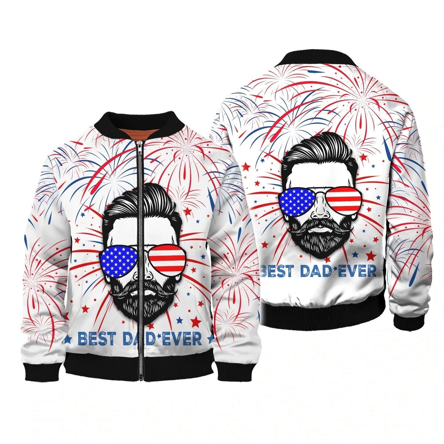 Independence Day Is Coming Best Dad Ever 3D Full Print Shirts Hoodie, Best Dad Shirt 4Th July American Tee Shirt TO0147