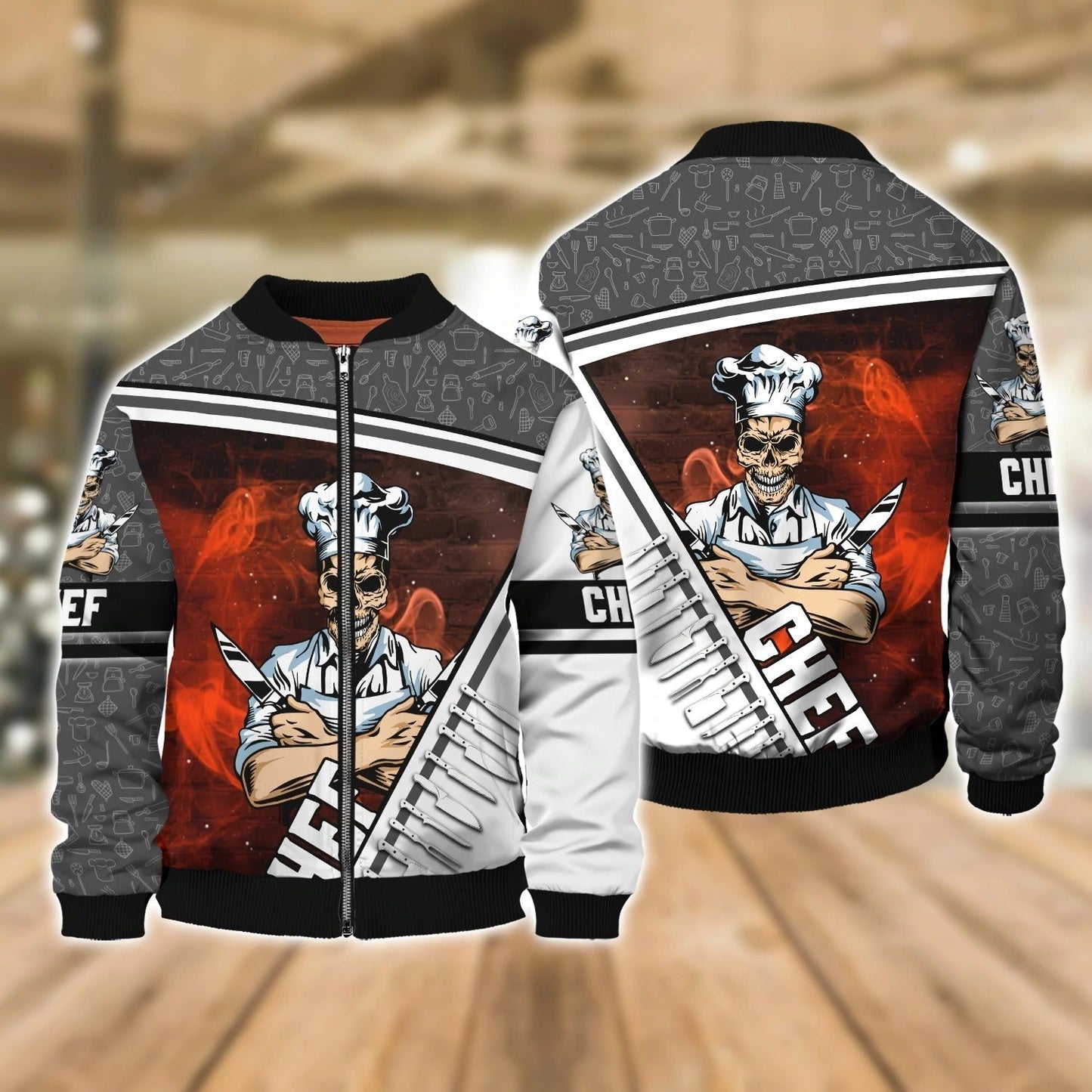 Best Gift For Chef, 3D All Over Print Shirt Hoodie Master Chef, Cooking Lover 3D Clothings, Cooker Gifts TO0262