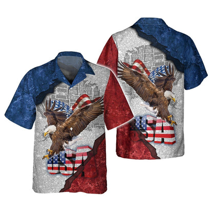 Happy 4Th Of July - Independence Day Is Coming 3D Full Print Tshirt 3D Hoodie Eagle Pride American Shirts TO0155