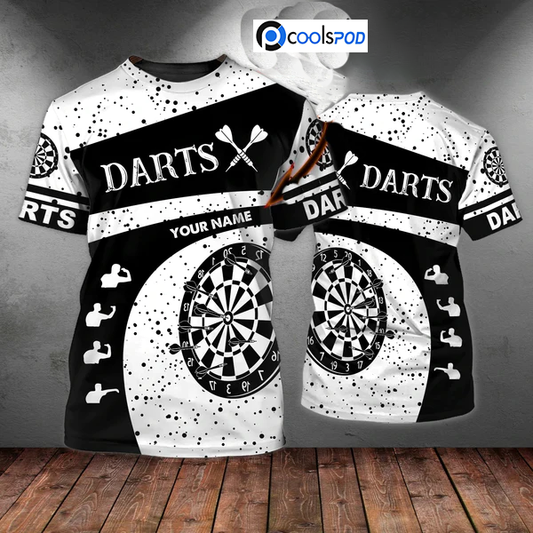 Custom 3D Full Print Dart Shirt For Men And Women, Premium Dart On Shirt, Best Gift For A Dart Player TO0670