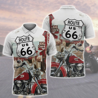 This Biker Conquers Route 66 Cafe 3D T Shirt, Biker Hoodie Bomber, Gift For Biker TO2755