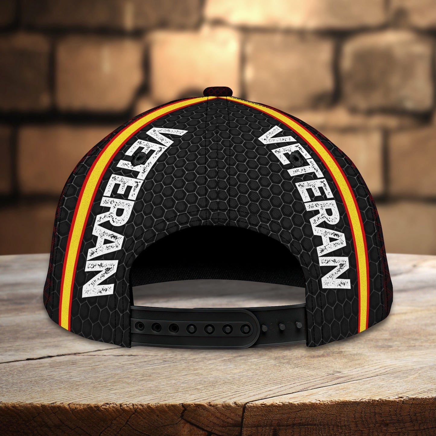 3D Classic Cap Veteran Personalized Name Cap 01 Nama 214 Tendpins CA1609