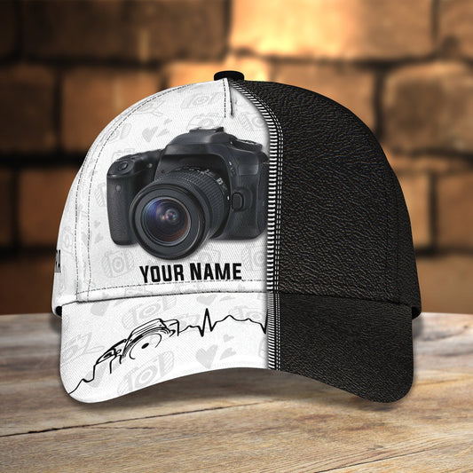 3D Classic Cap Camera5 Personalized Name Cap Tendpins CA1792