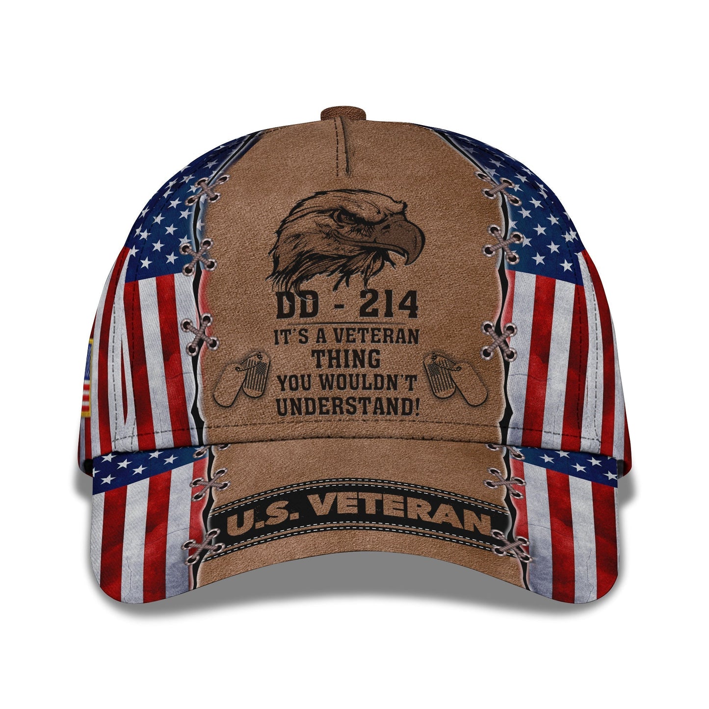 3D Classic Cap It'S A Veteran Thing Personalized Name Cap 67 Tendpins CA2014