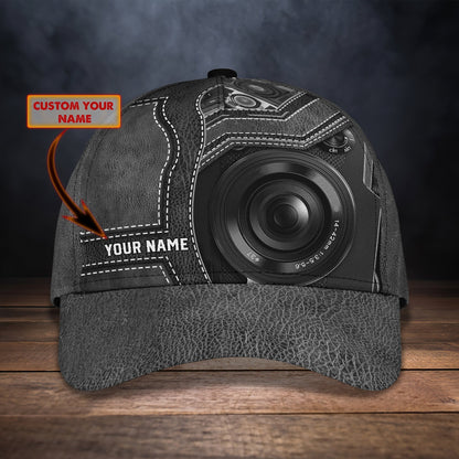 3D Classic Cap Camera Personalized Name Cap 135 Tendpins CA1411