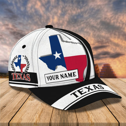 Custom 3D All Over Print Texas Roots Cap Hat, Eagle Texas Classic Cap, Baseball Texas Caps CO0386