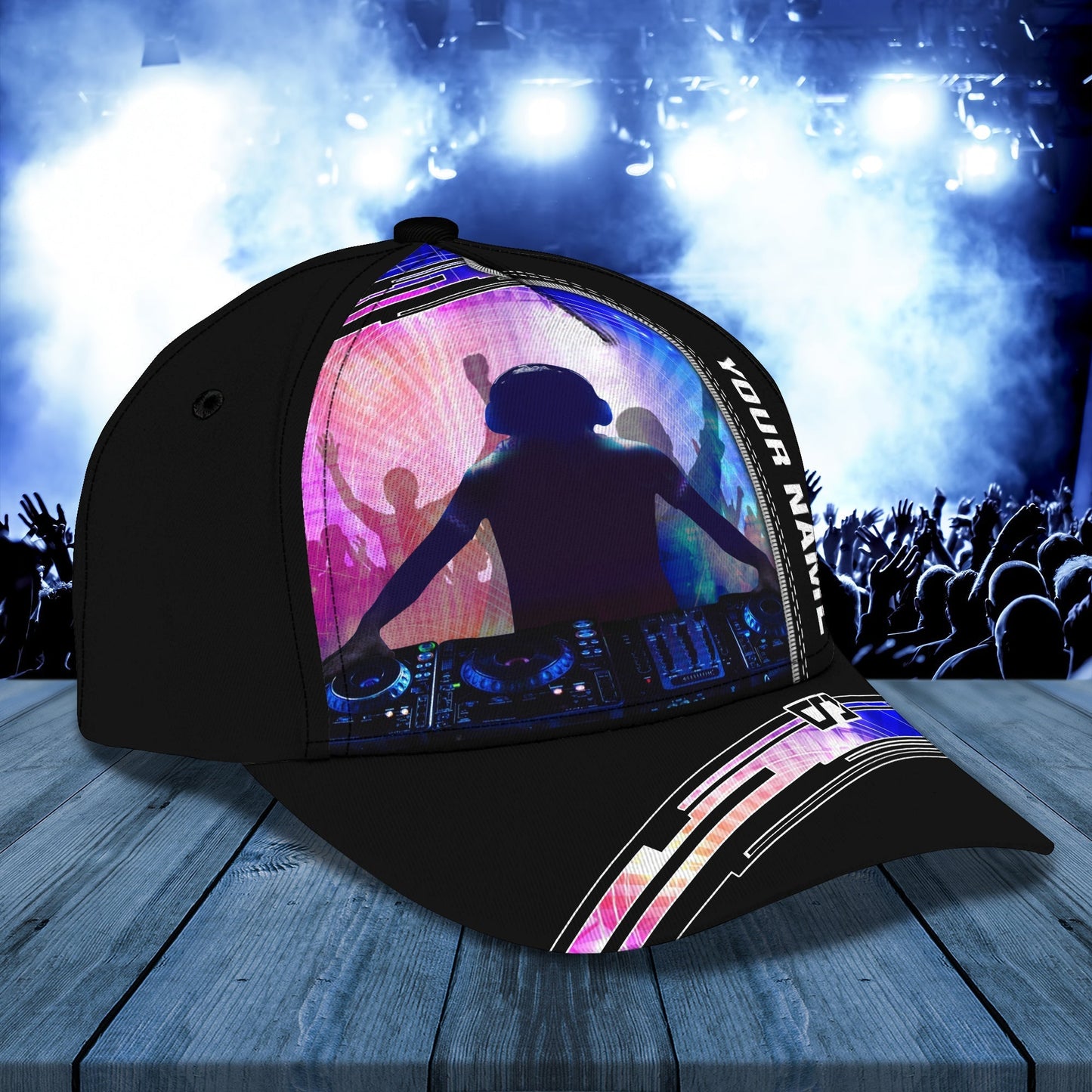 3D Classic Cap Dj Best My Choice Personalized Name Cap Nama41 Tendpins CA1327