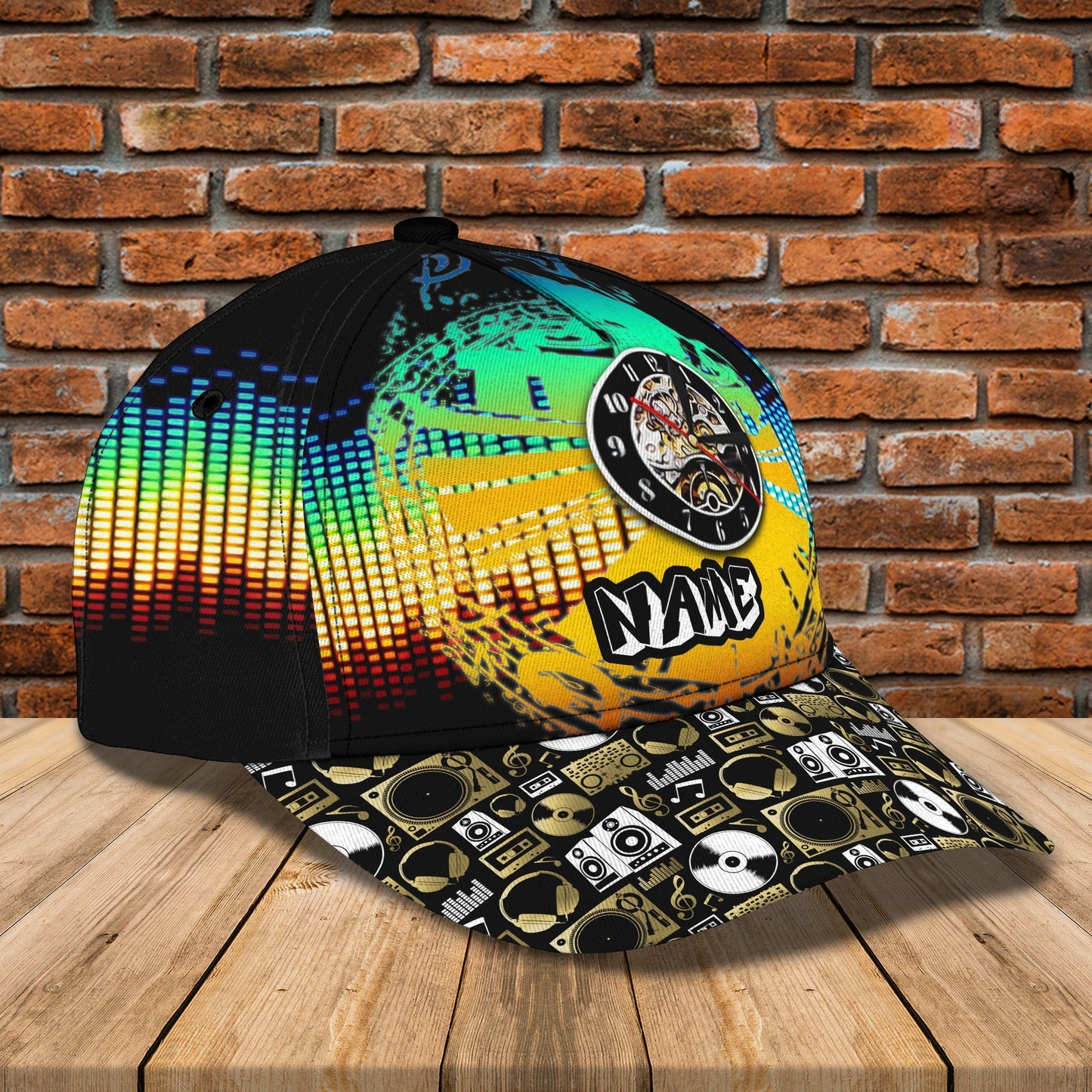 3D Classic Cap Dj Personalized Name Cap 23 Tendpins CA1134