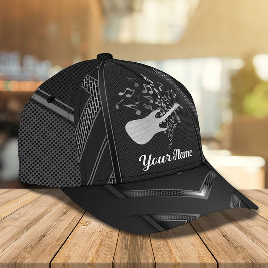 3D Classic Cap Guitar Cap2 Personalized Name Cap Tendpins CA0913