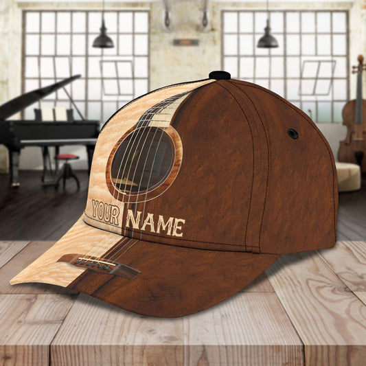 3D Classic Cap Guitar Personalized Name Cap 57 Tendpins CA1285