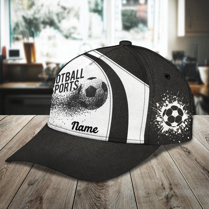 3D Classic Cap Soccer 2 Personalized Name Cap Dp369 Tendpins CA1315