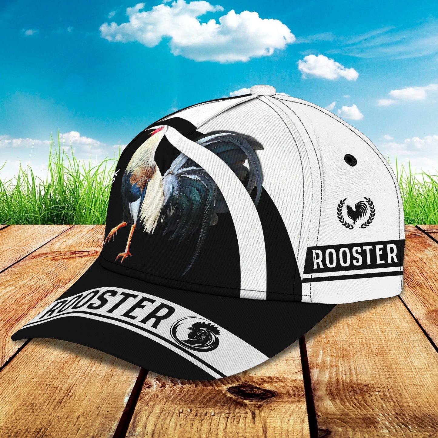 3D Classic Cap Rooster Cap01 Tendpins CA1306