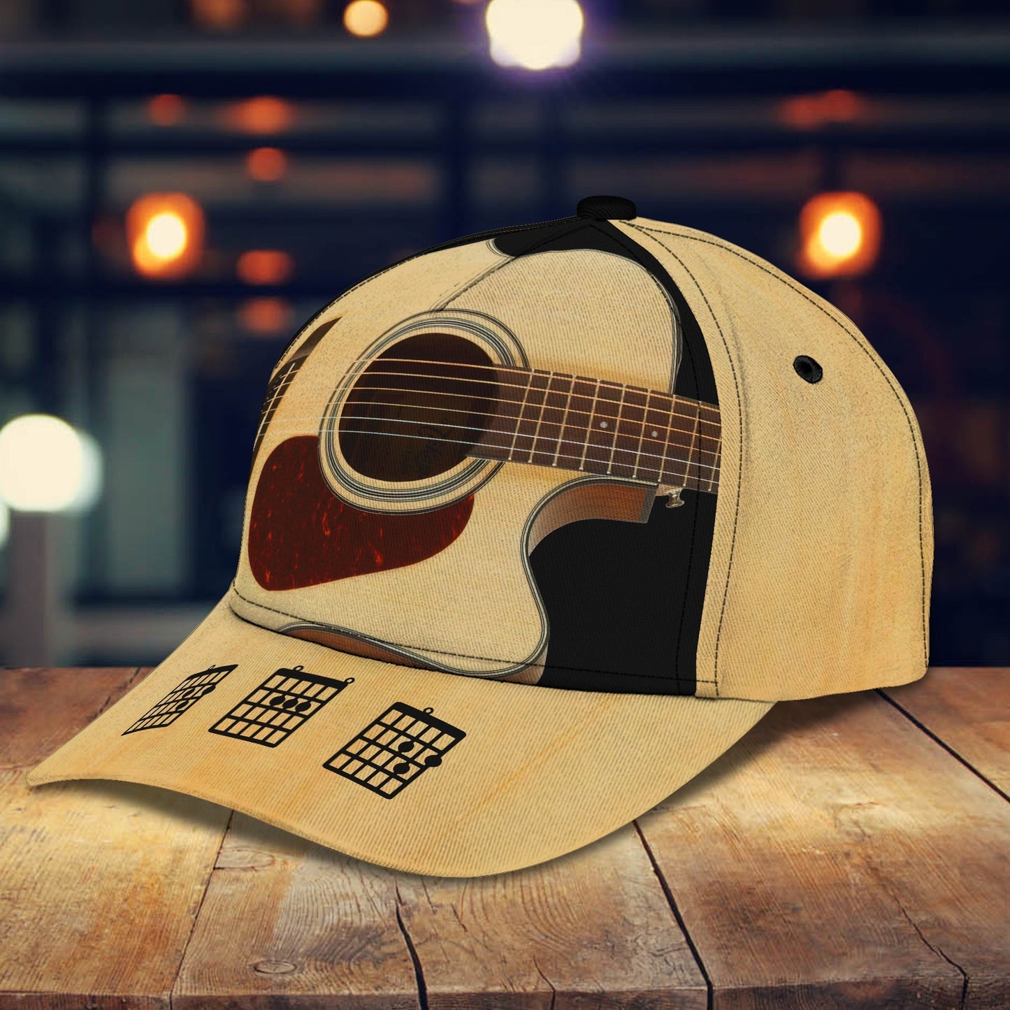 3D Classic Cap Guitar Classic Cap Nama1437 Tendpins CA2165