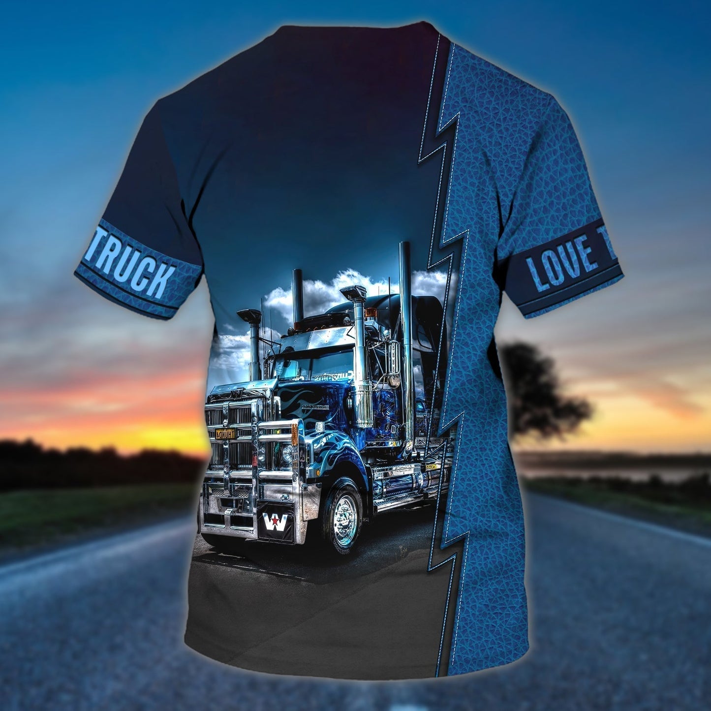 Custom Truck Driver T Shirt Best Gift For Trucker Men Women To My Trucker Husband TO1707