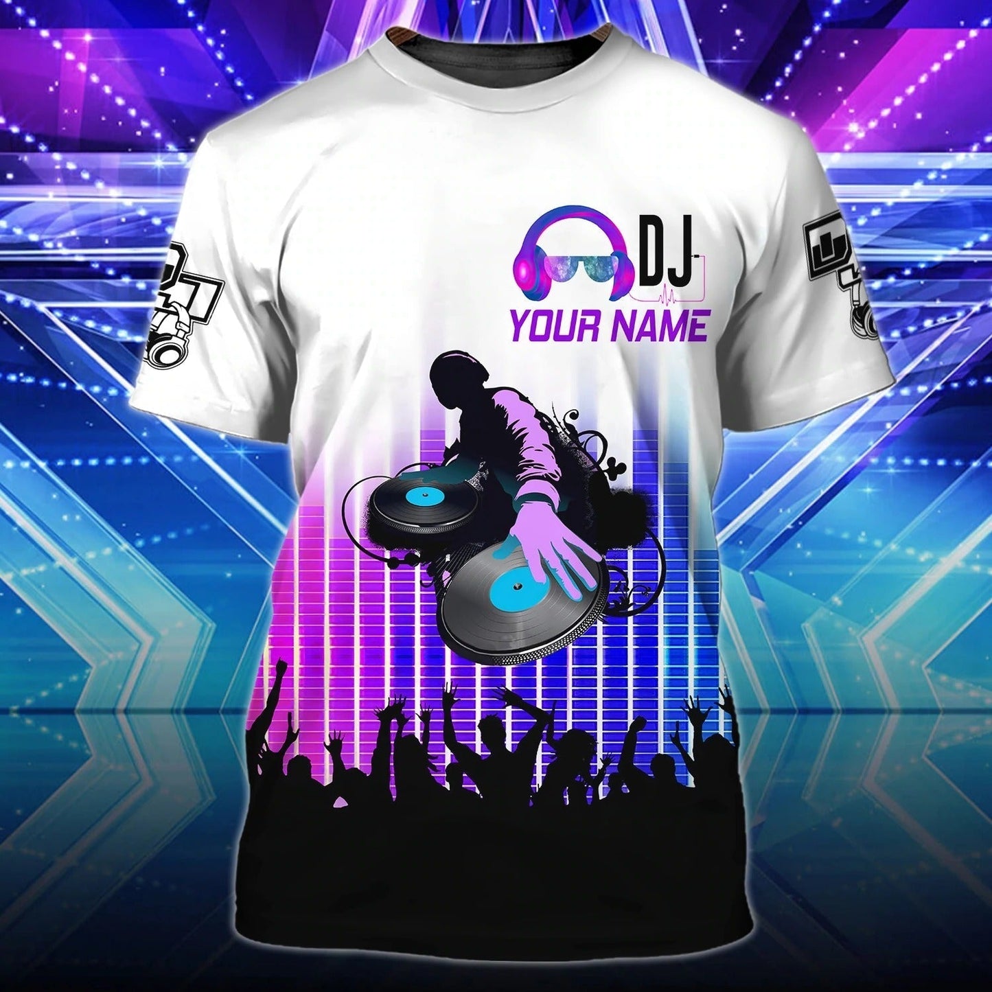 Custom 3D Dj Tshirt, I Was A Dj Before Serat, Birthday Present For Dj, Disc Jockey Gifts, To My Boyfriend Dj TO0038