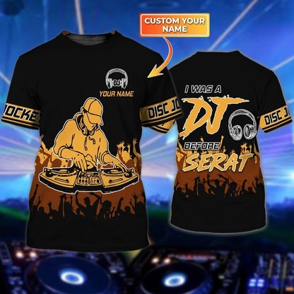 Personalized Funny Dj Shirt 3D, Playing Dj In Universe, Headphone And Dj T Shirt Party, Gift To Musican And Dj TO0041